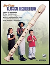 MY FIRST CLASSICAL RECORDER BOOK cover